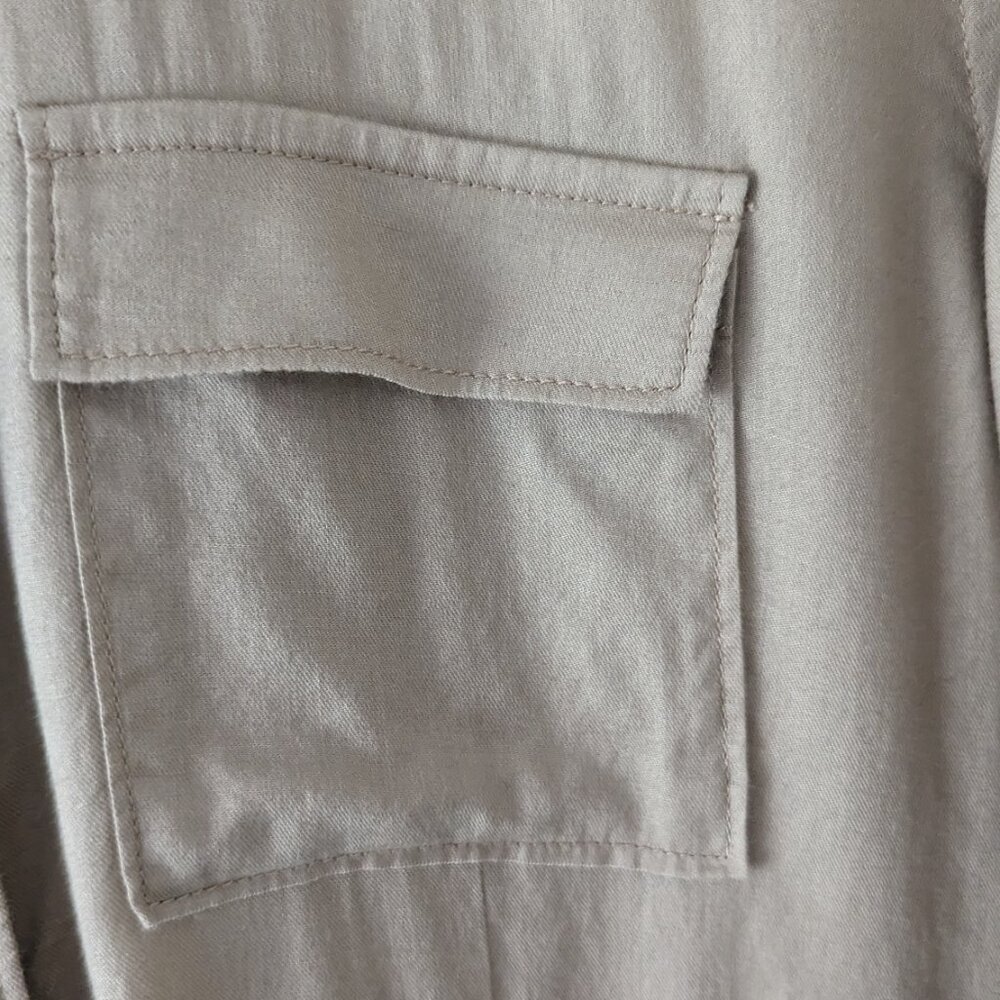 Rag & Bone Draw String Button Down Shirt With Lar… - image 6